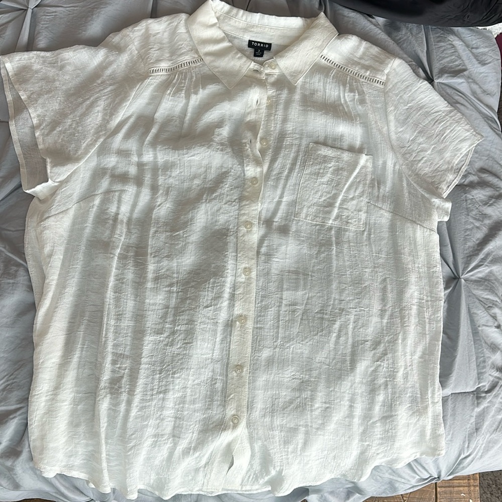 White Blouse from Torrid.